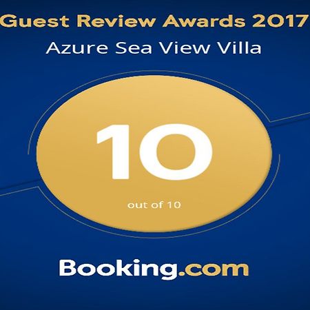 Azure Sea View Villa Réthymnon Extérieur photo